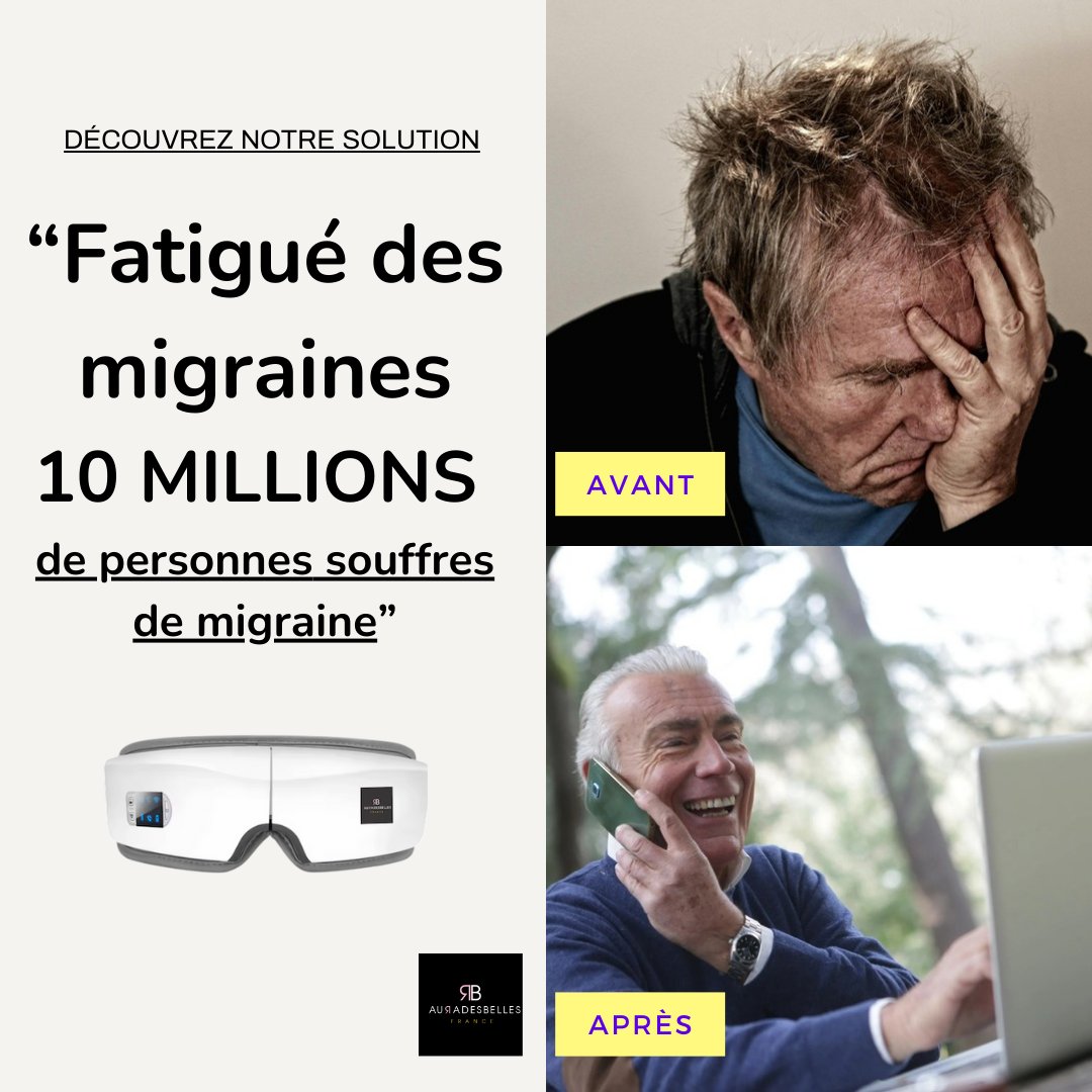 Masseur de visage anti-migraine