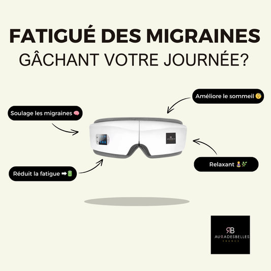 Masseur de visage anti-migraine