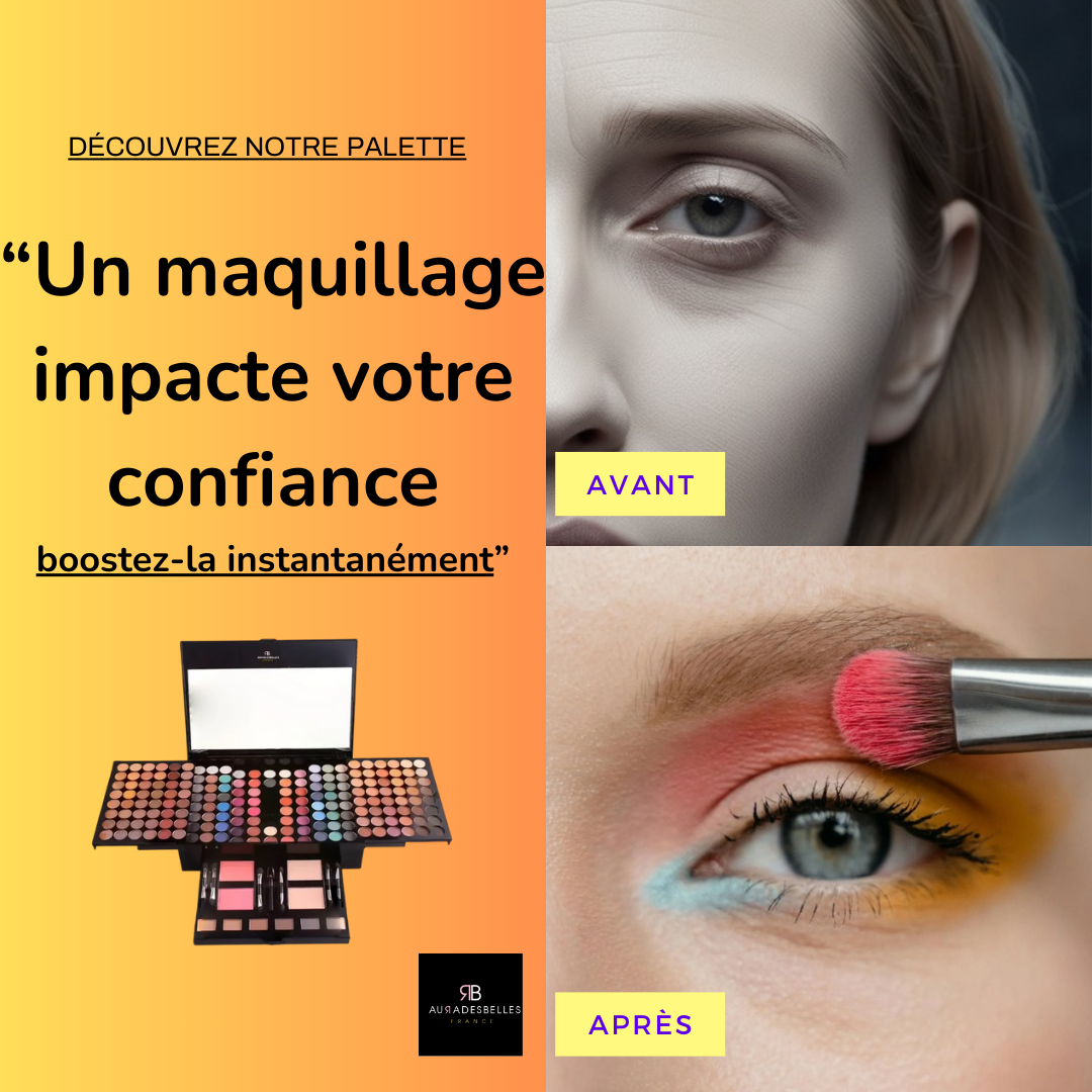 Coffret de maquillage transportable
