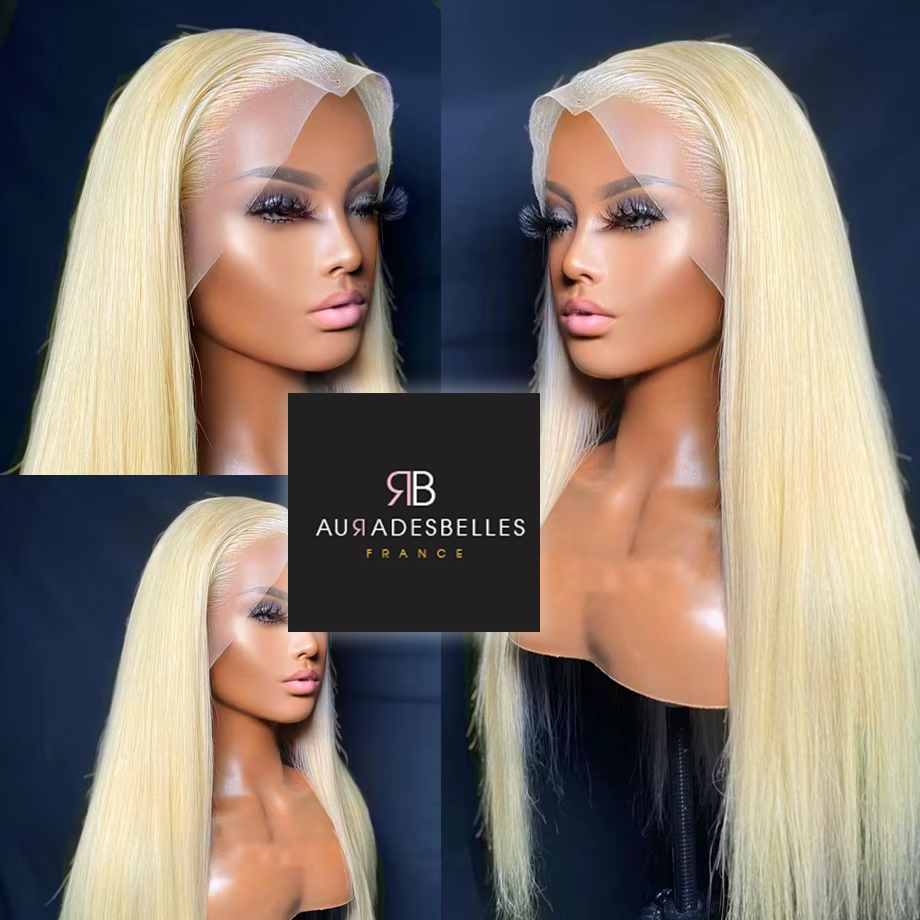 Harper : Perruque lisse blonde 30 pouces