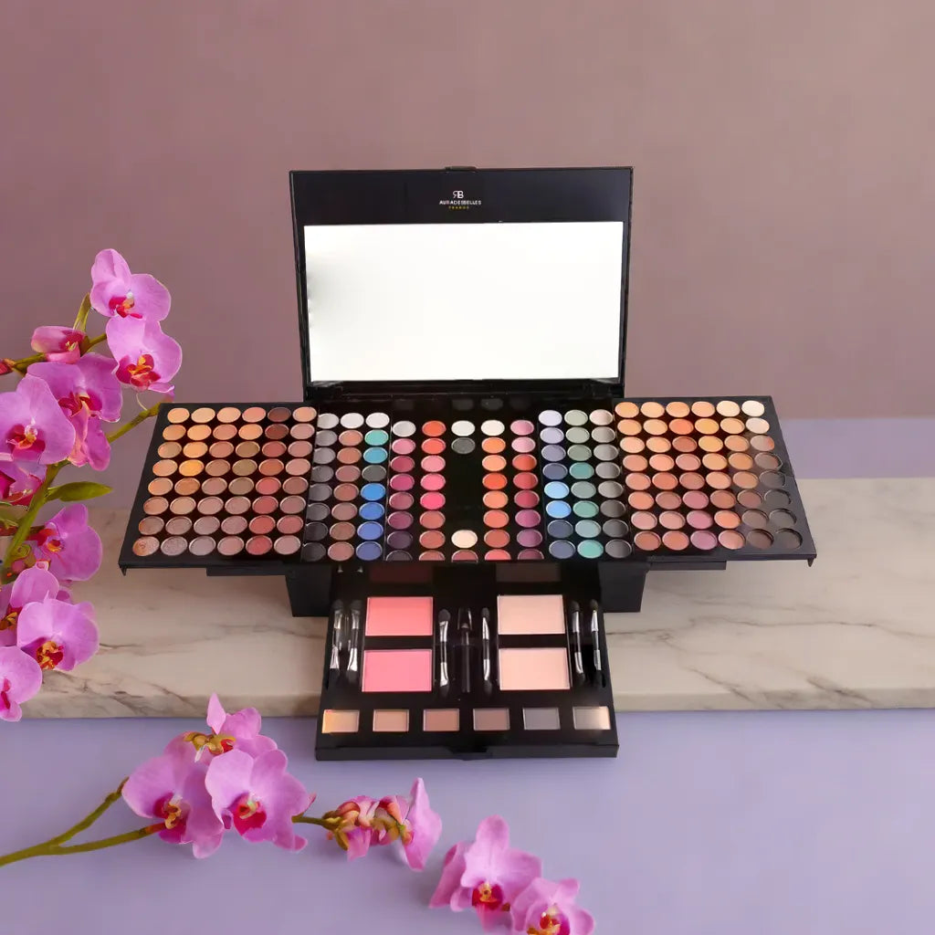 Coffret de maquillage transportable