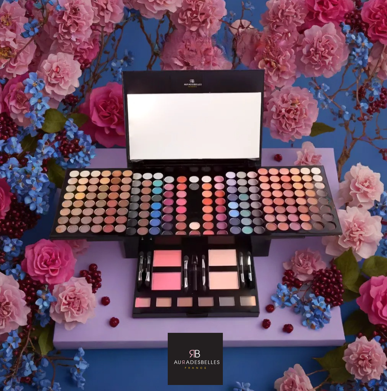 Coffret de maquillage transportable